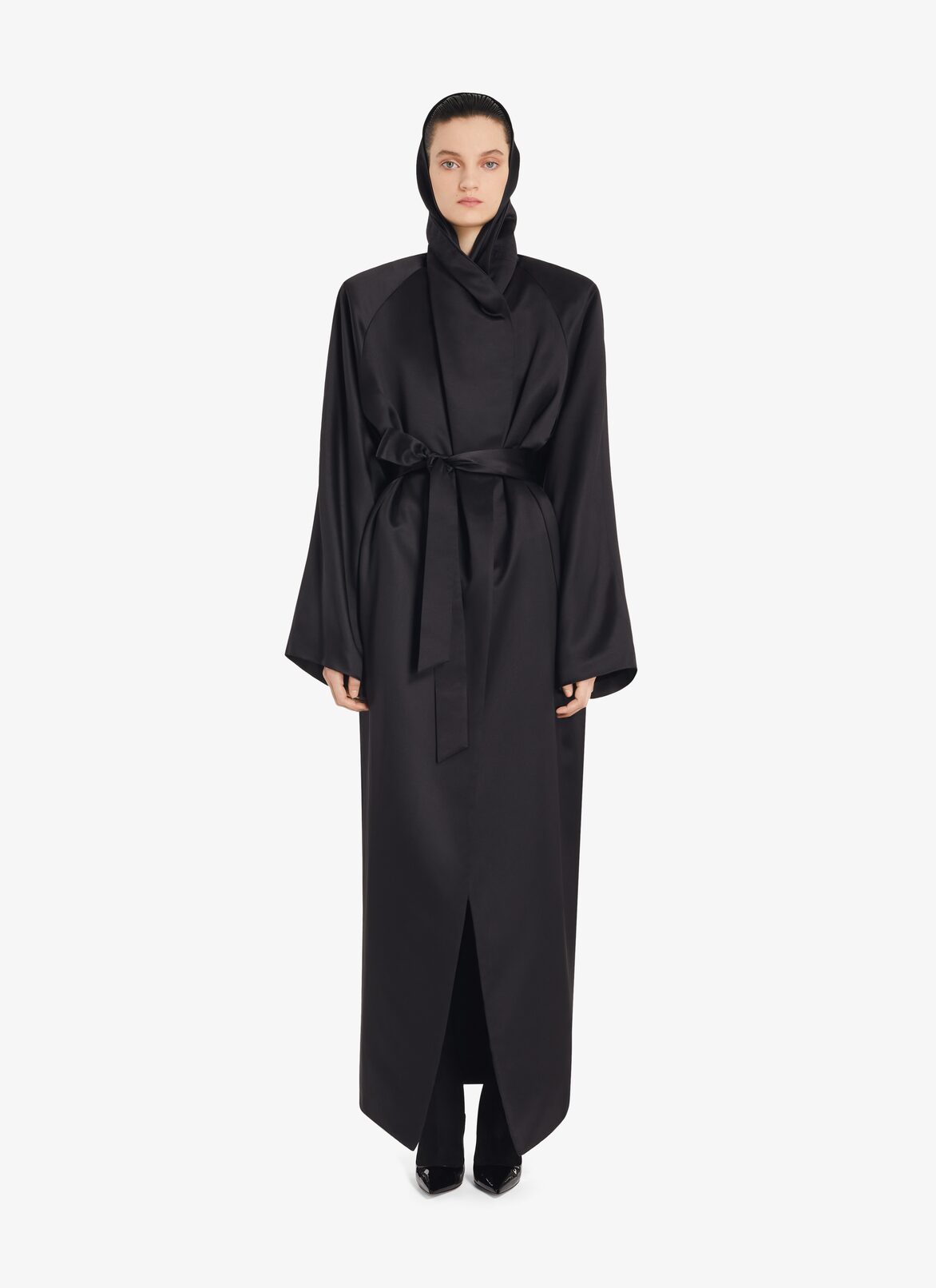Hooded dressing Gown
 ALAÏA  HOODED DRESSING GOWN